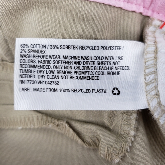 NWT Cat & Jack Girls School Uniform Pants Size 12 - Four Pack Sourdough Beige - Picture 5 of 8